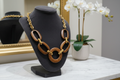 Collier en bois