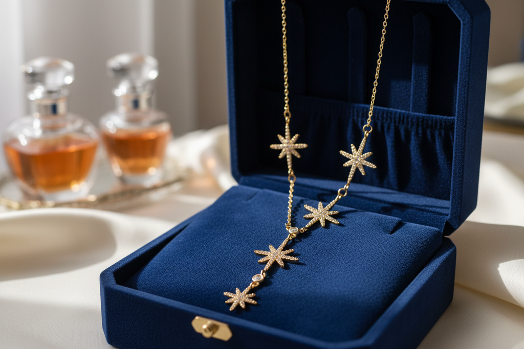 collier doré Tat