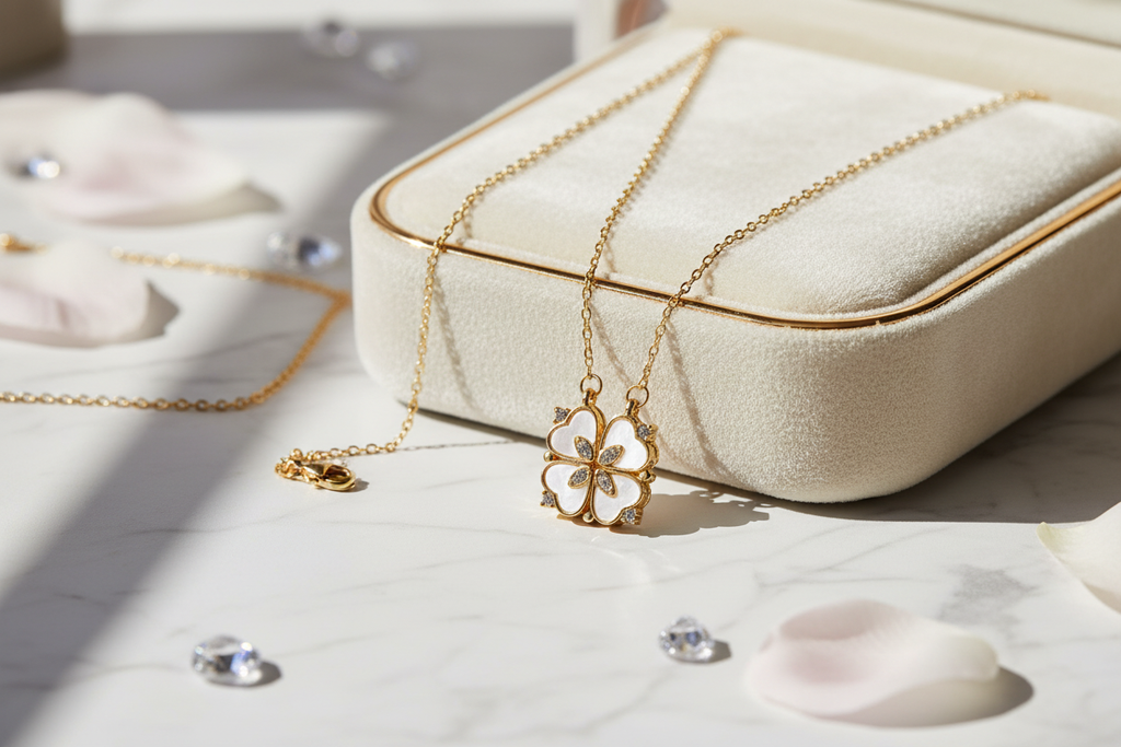 collier tréfle