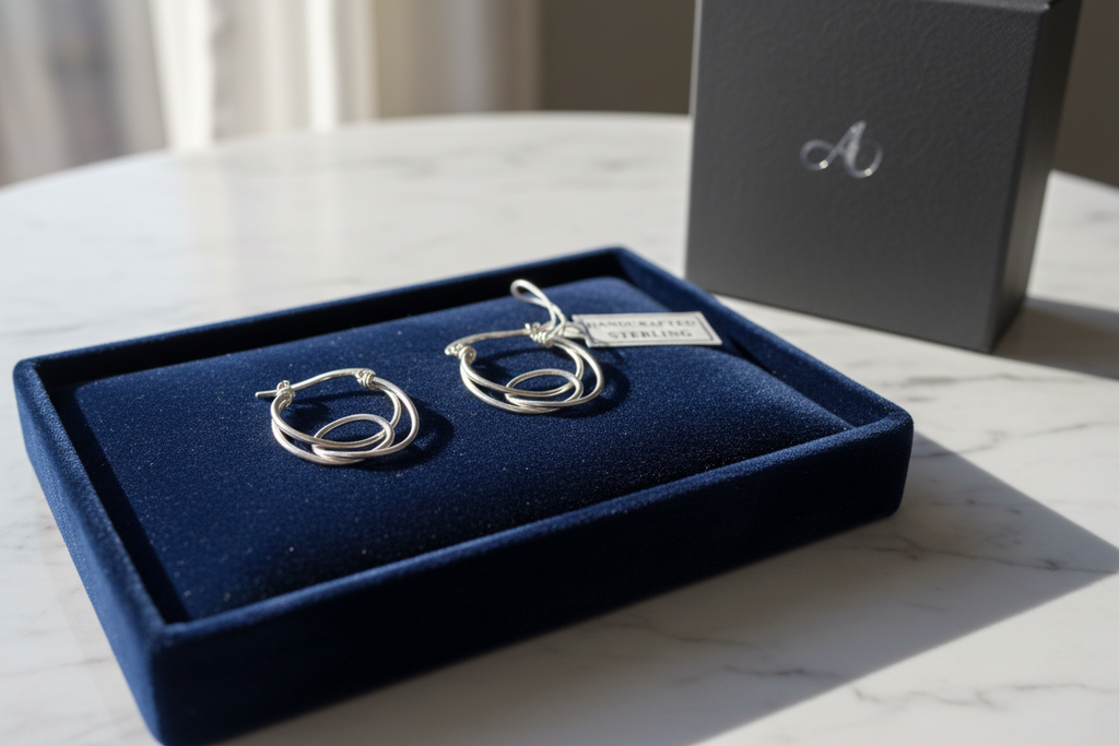 Boucles d’oreilles argent