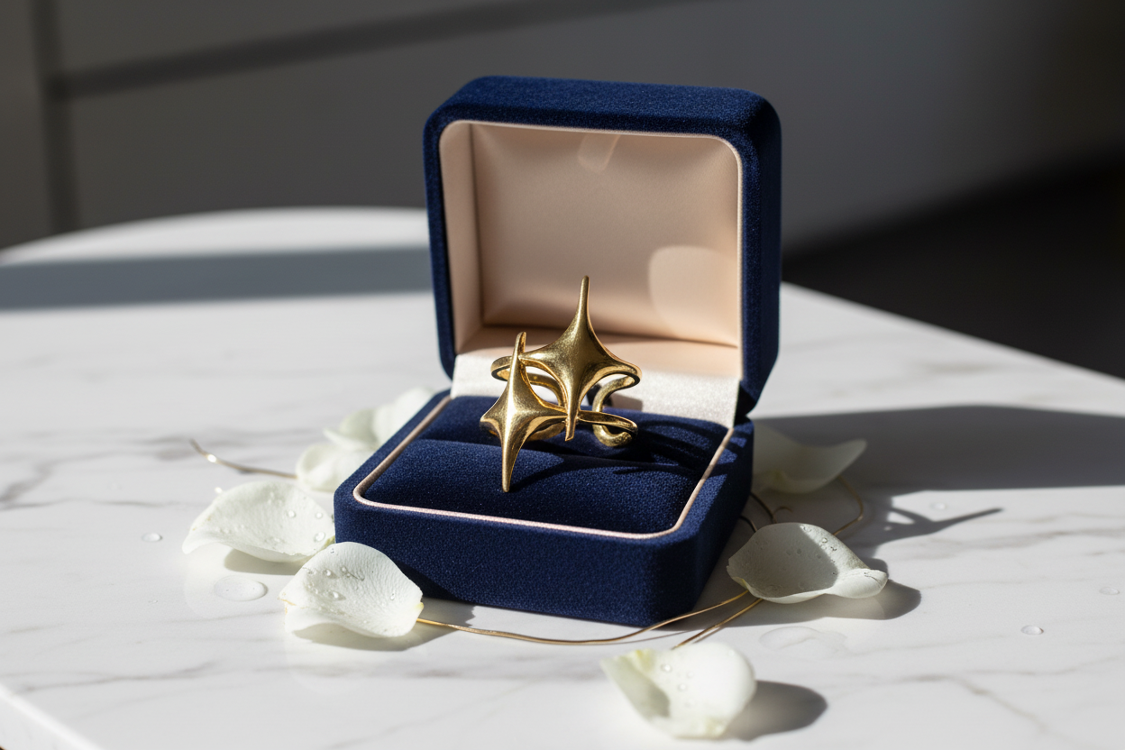 bague doré