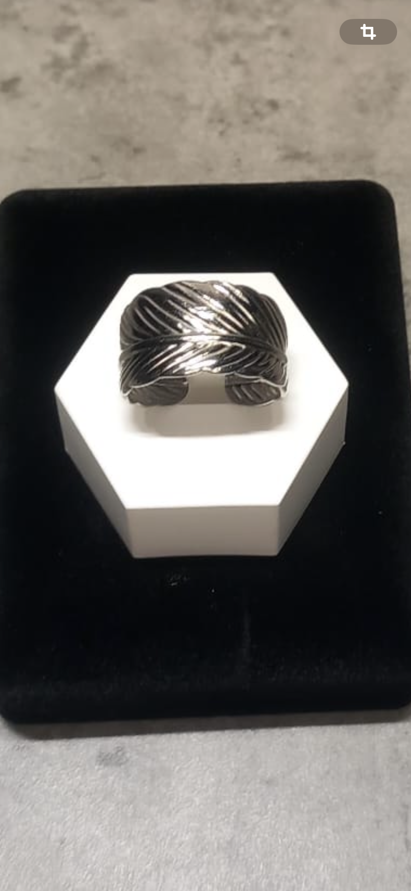 bague large