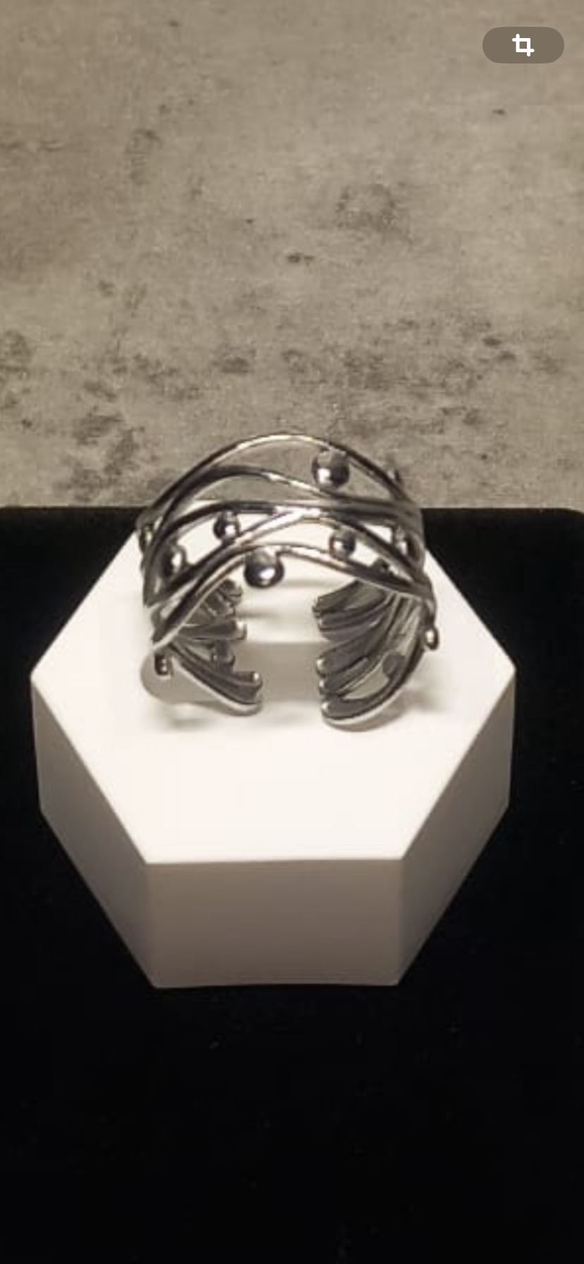 bague large