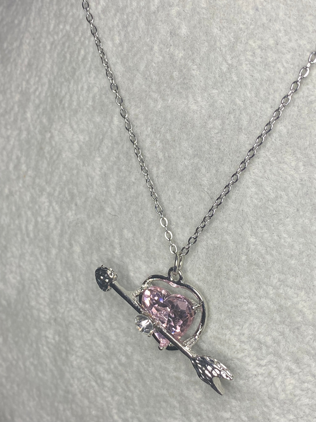 collier fléche coeur