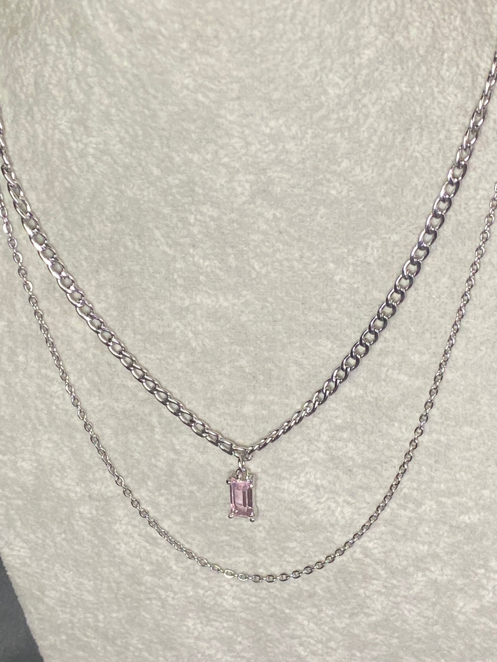 collier double chaine