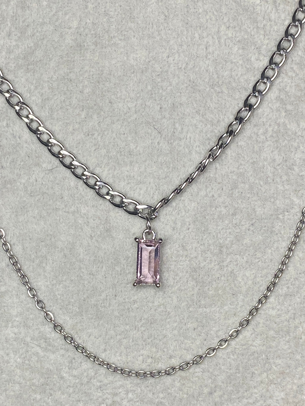 collier double chaine