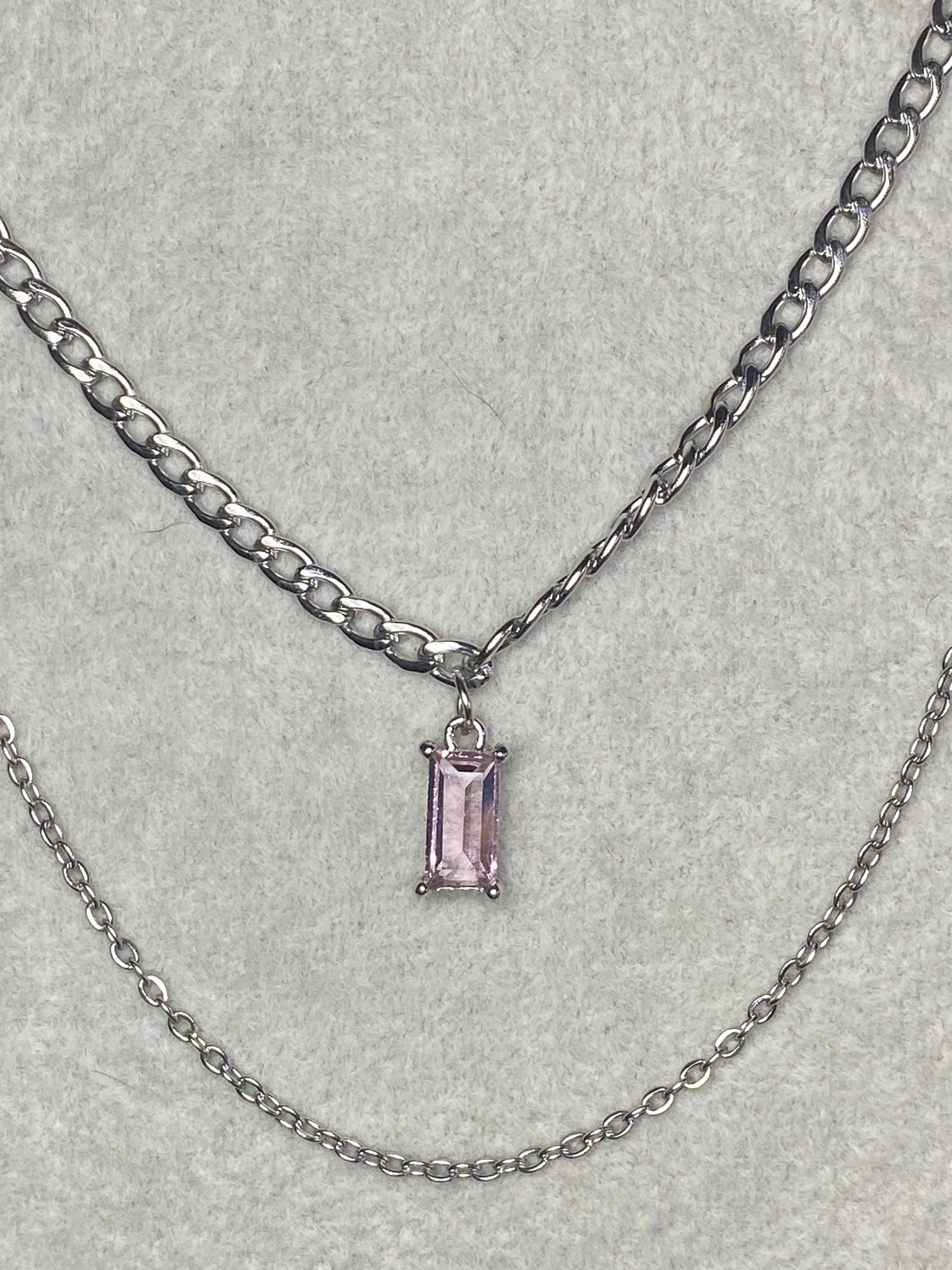 collier double chaine