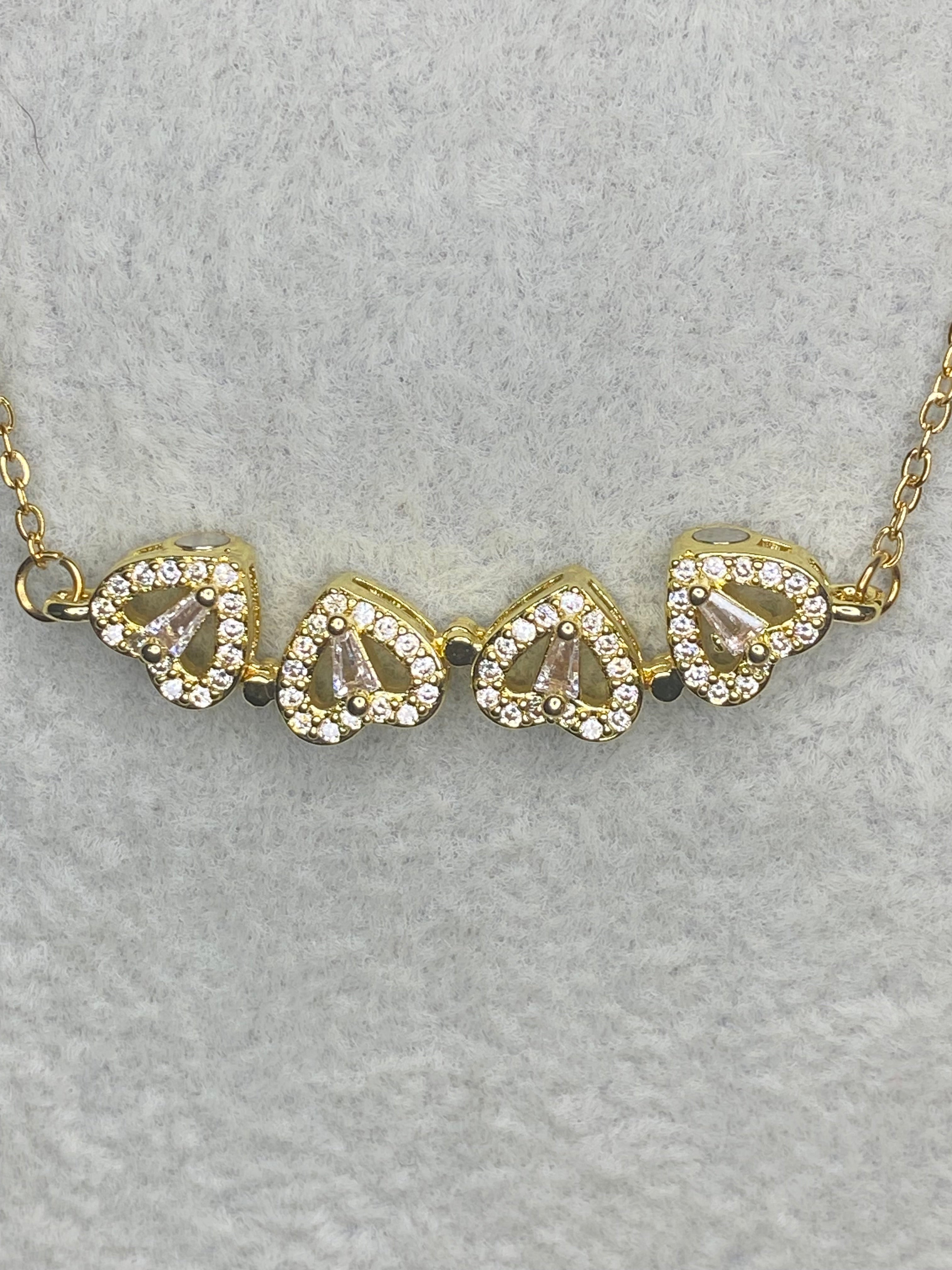 collier trèfle cœur