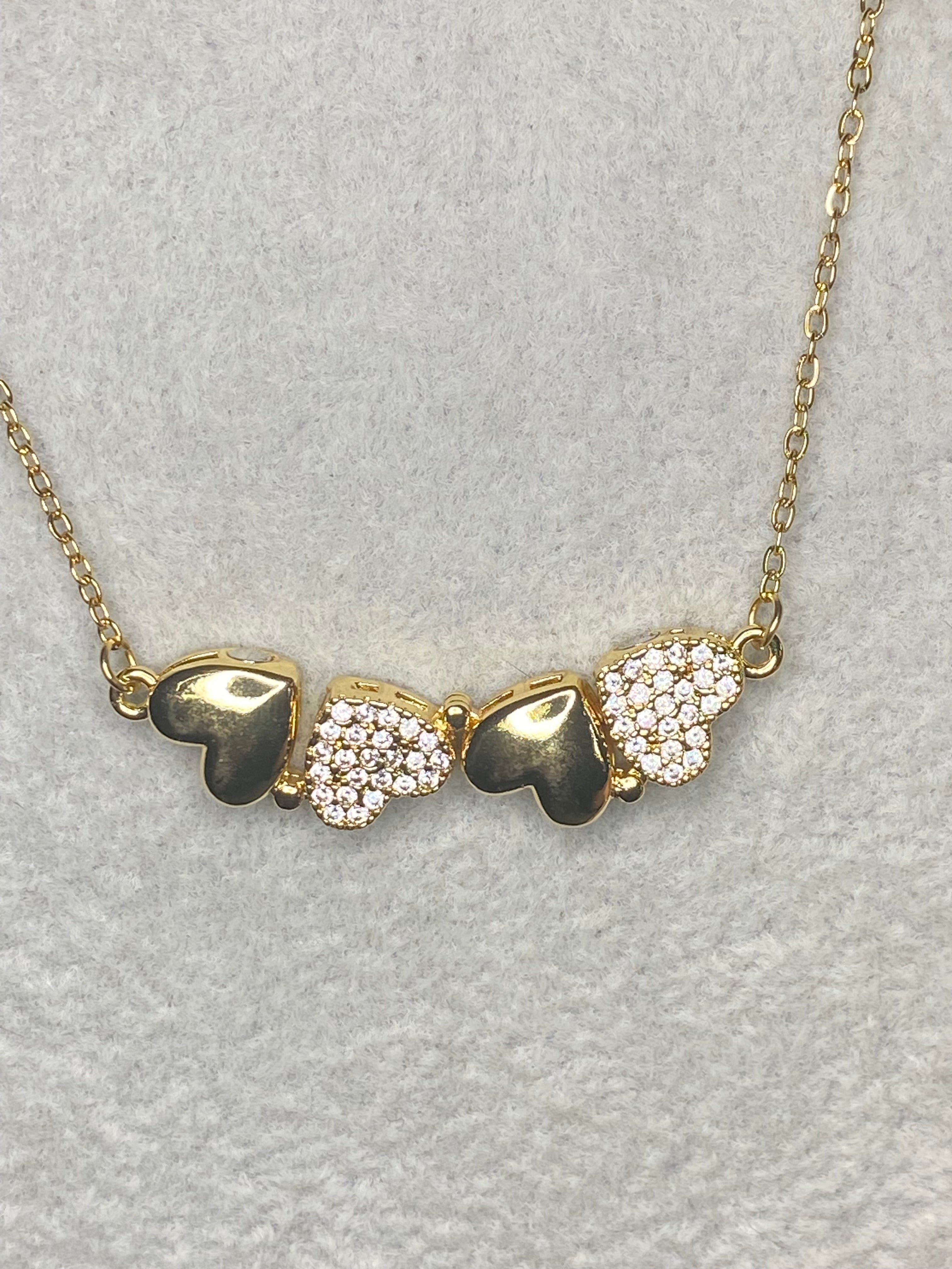 collier trèfle coeur