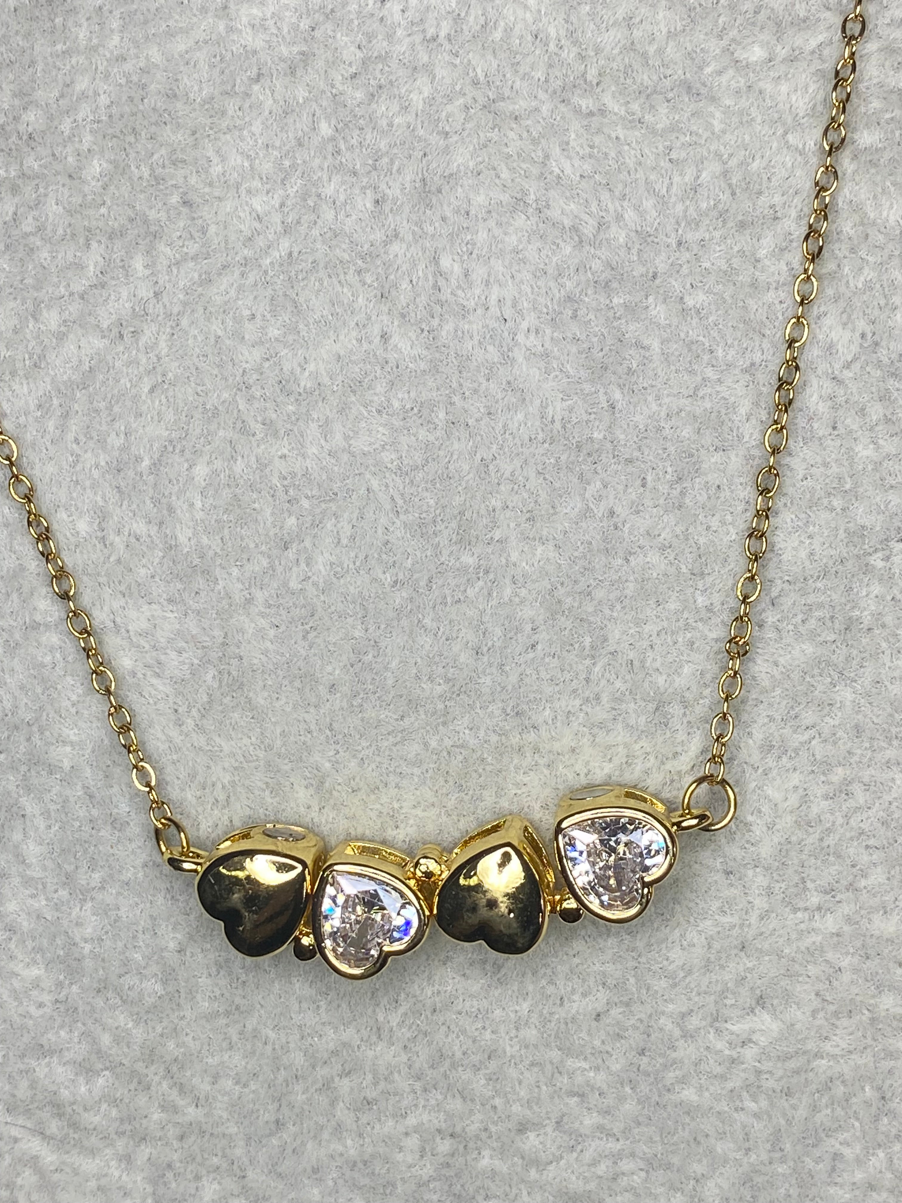 collier trèfle coeur