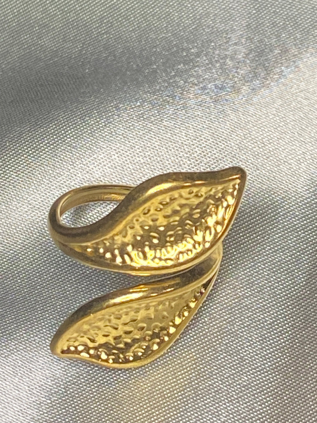 bague feuilles