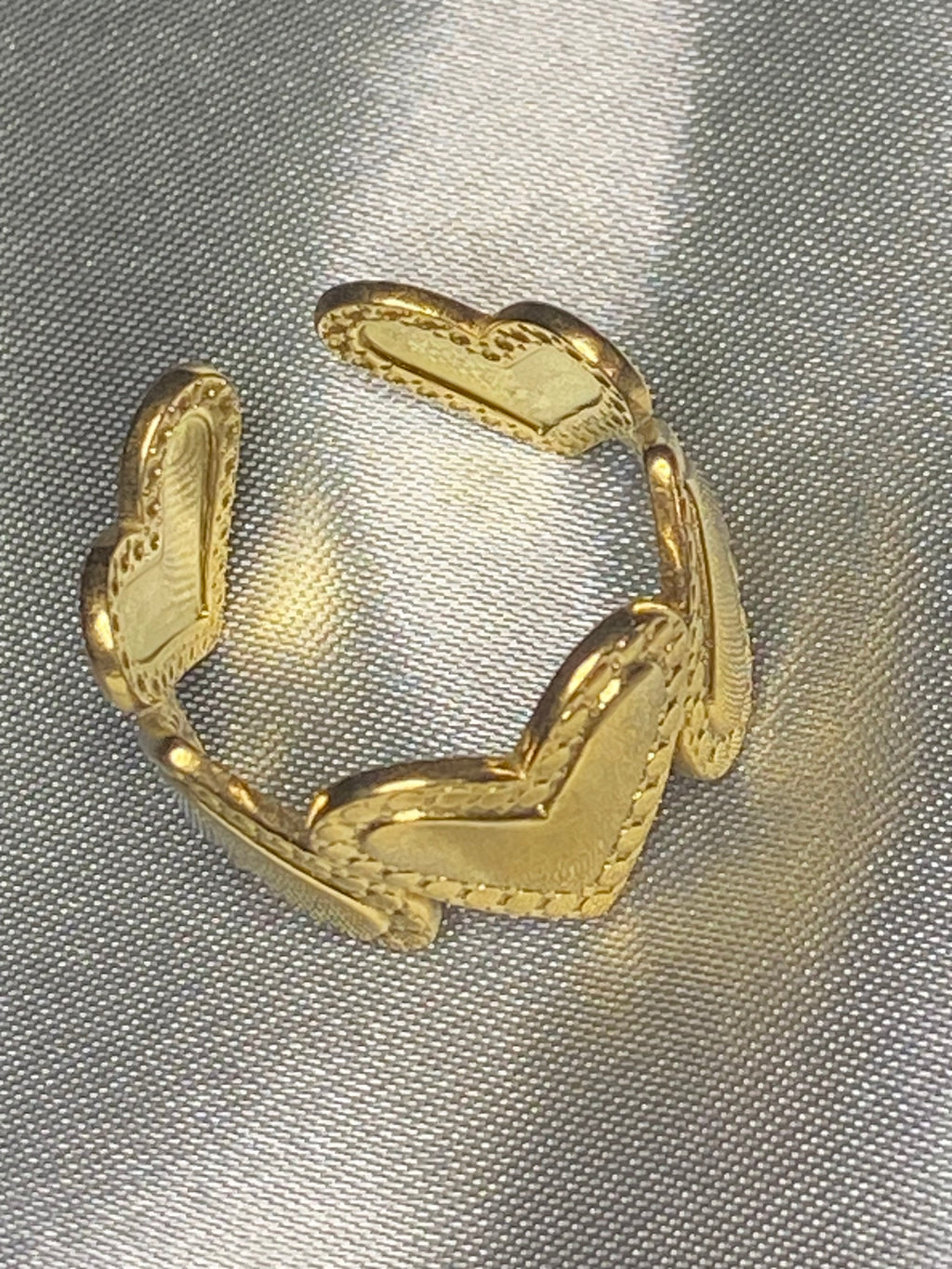 bague largue coeur