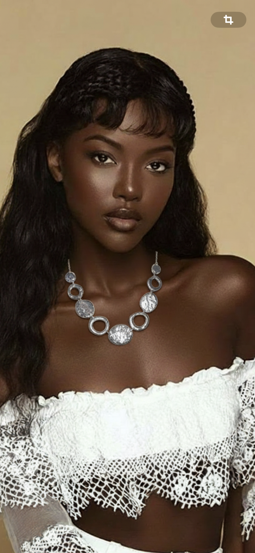 collier géométrique