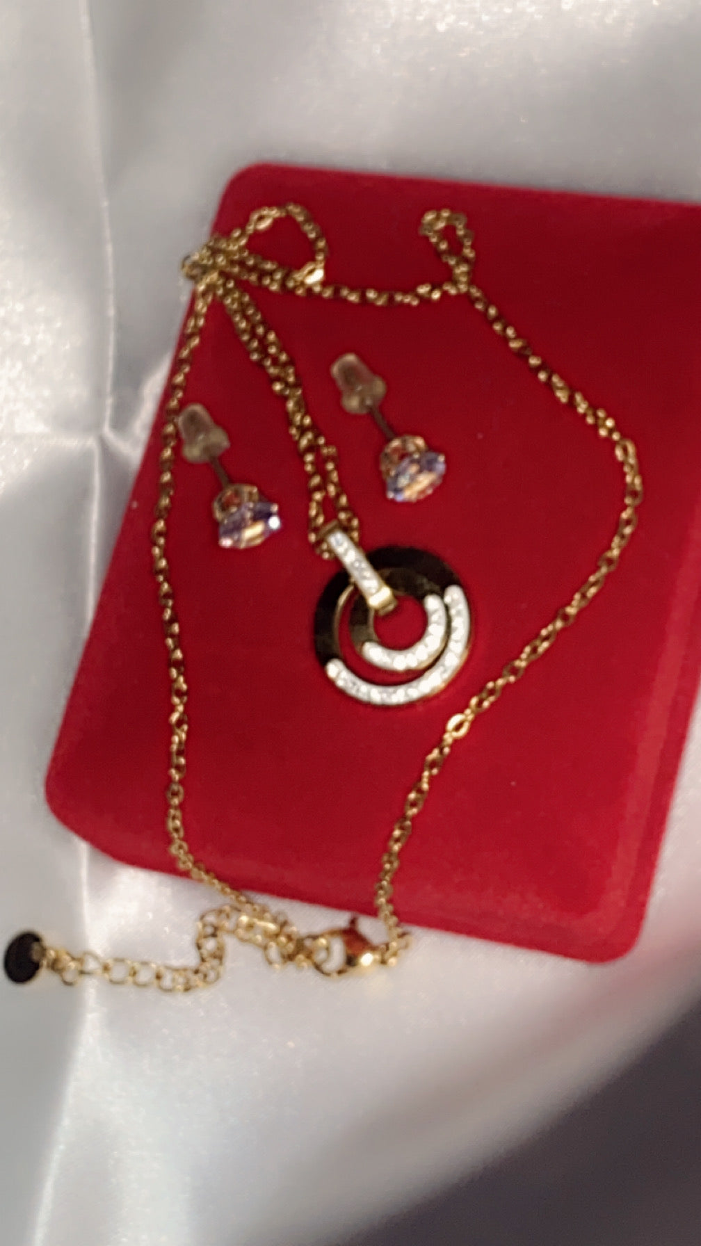parure collier boucle