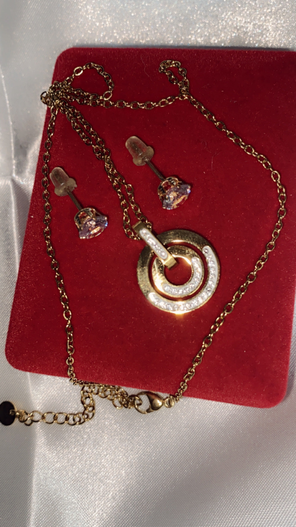parure collier boucle