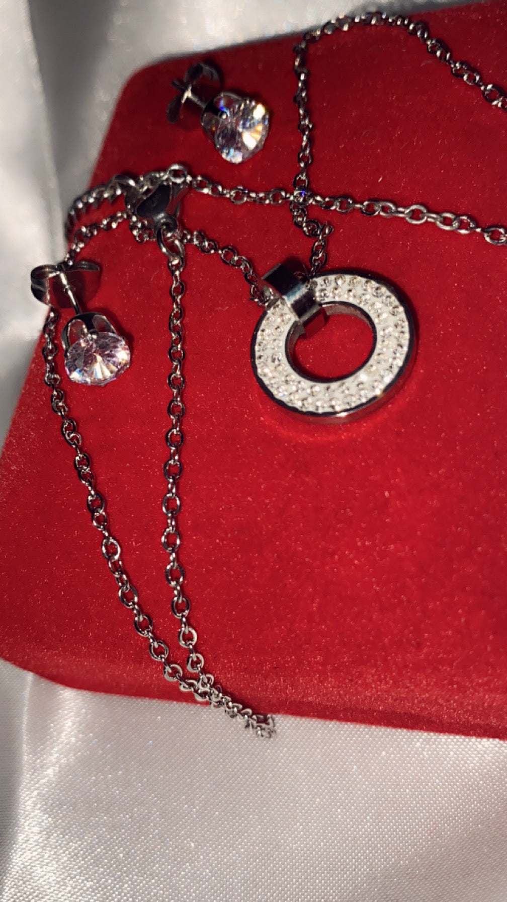 parure collier boucle