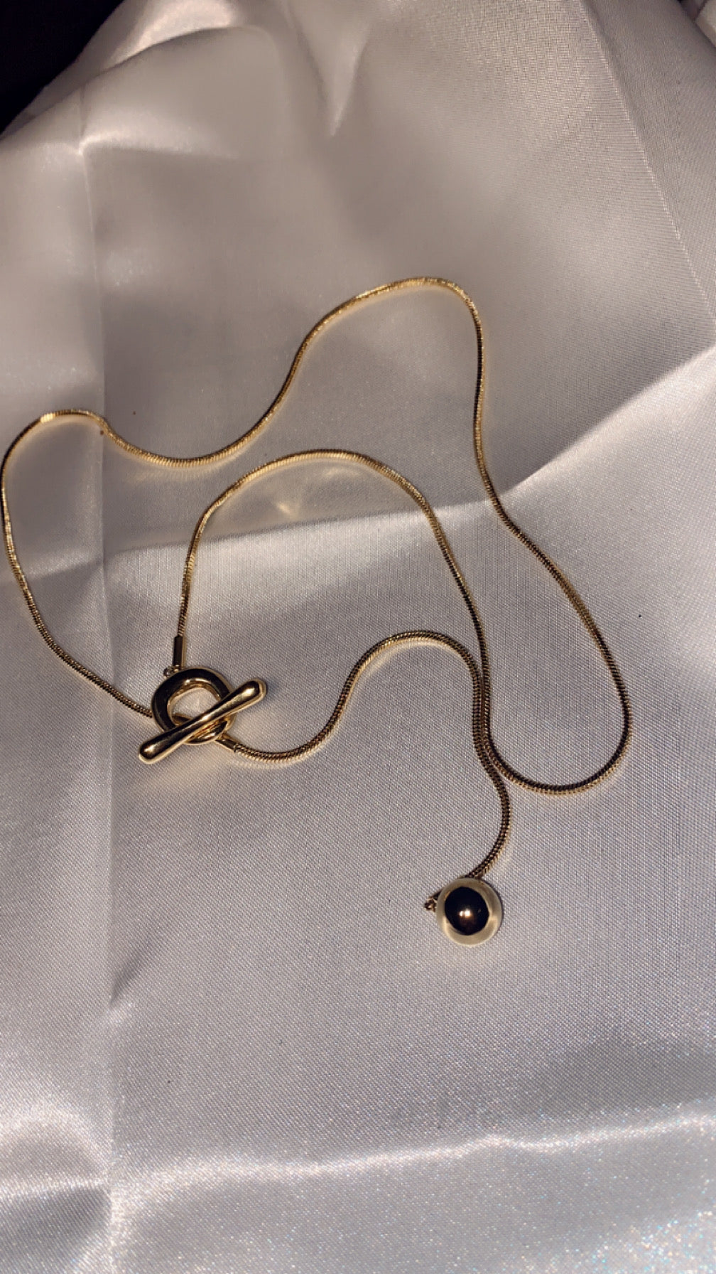 collier doré